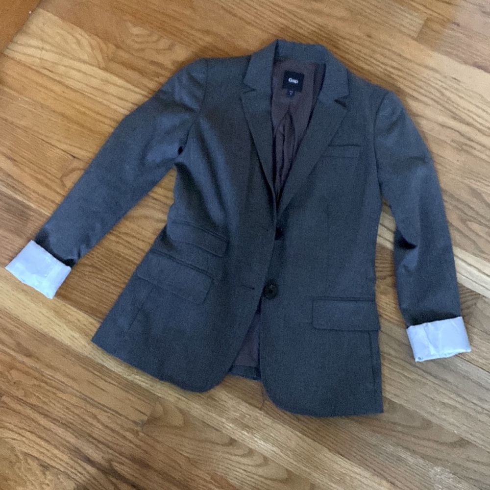 Grey Gap blazer size 0